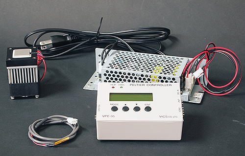 ペルチェ温度コントローラセット「VPE35-5-20TS」