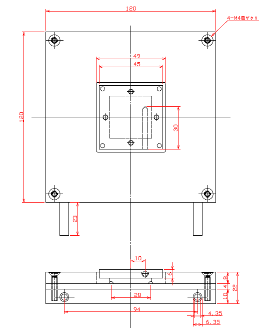 水冷式冷却ユニットWLVPU-40外形図