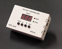ペルチェ温度コントローラVPE-20 | ペルチェ温度コントローラシリーズ