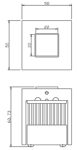 ハンディ型冷却ユニットSLVPU-20PEN外形図